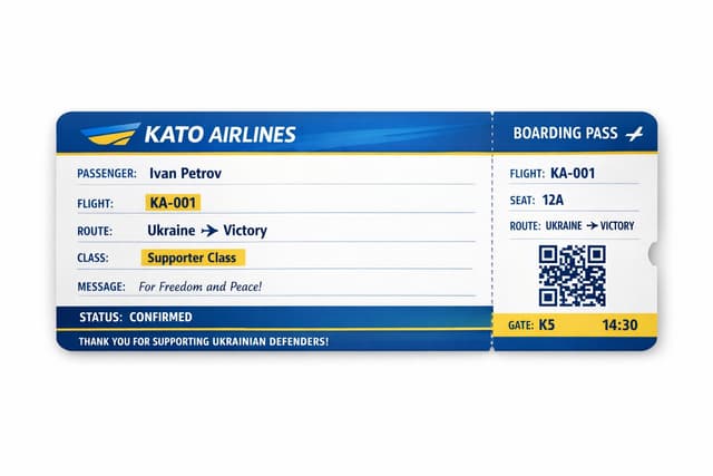 Your message on a drone